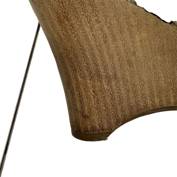 Reaction Kenneth Cole Gold T‎ Strap Wedge Sandals Women's Heels - Picture 4 of 15